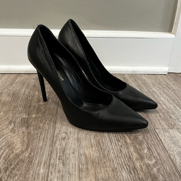 Saint Laurent Black Pump Size 8.5 - Picture 2 of 16